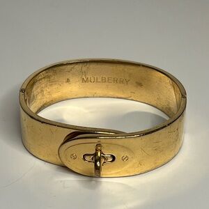 Mulberry Bangle Gold Plated